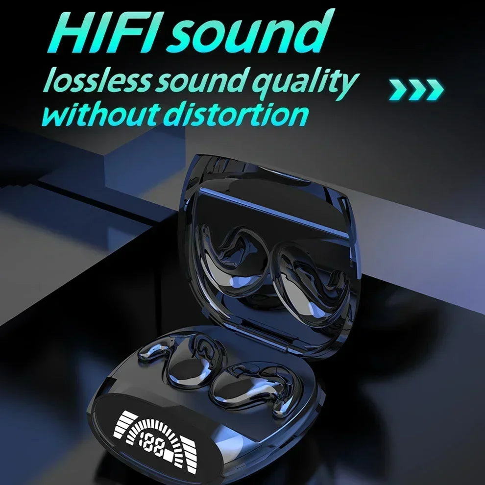 Wireless Sports Bluetooth Headphones Highend Tws Dual Ear Sleep In Ear Md528 Mini Painless Call Noise Cancelling Thin Headphones