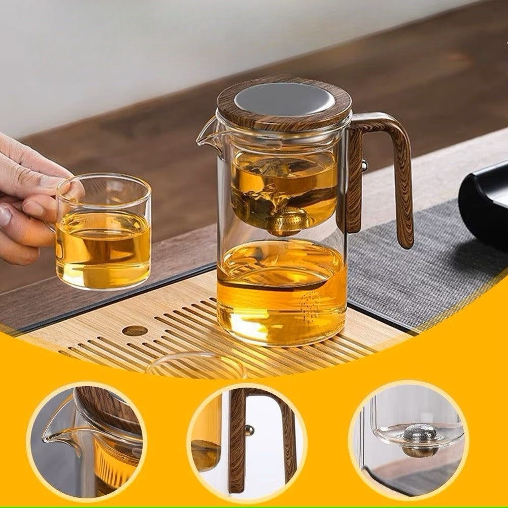 Théière en verre One click